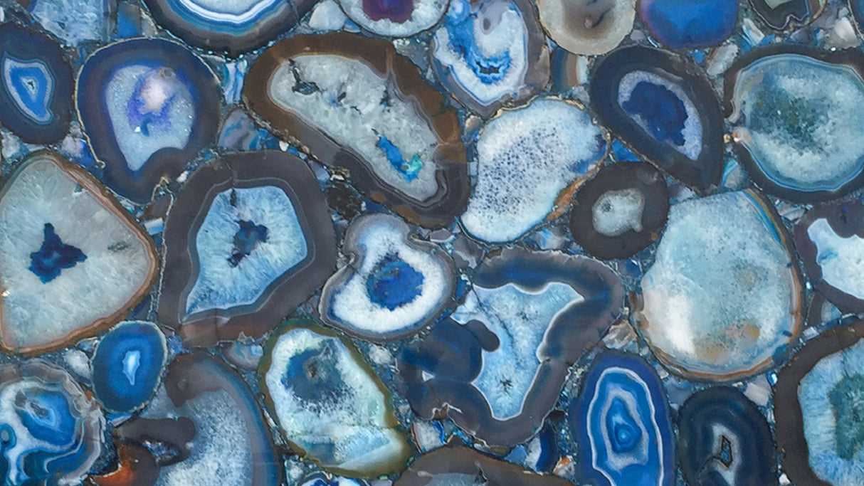 Solid Blue Agate